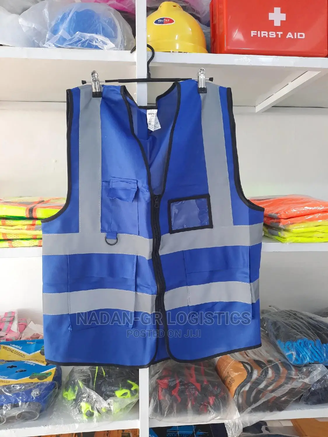 Blue Safety Vest