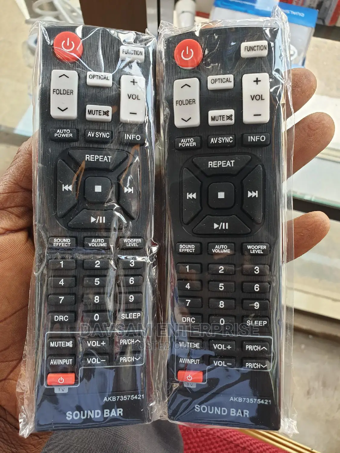 LG Sound Bar Remote