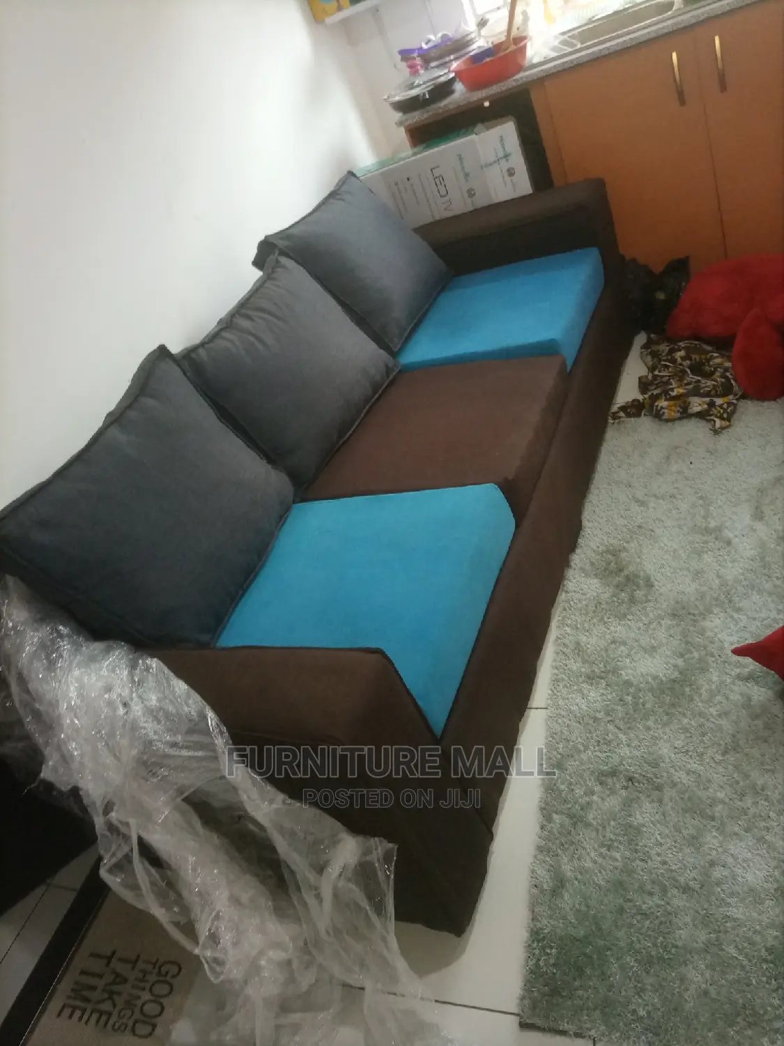 New 3in1 Sofa. Free Delivery