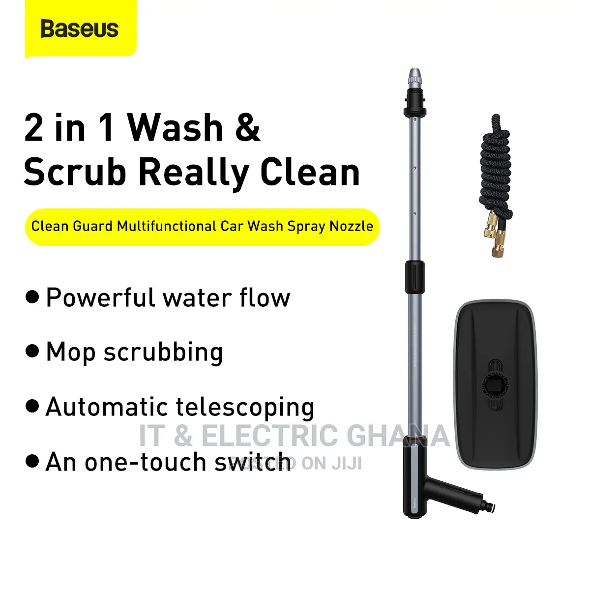 Baseus Clean Guard Multifunctional Car Wash Spray Nozzle