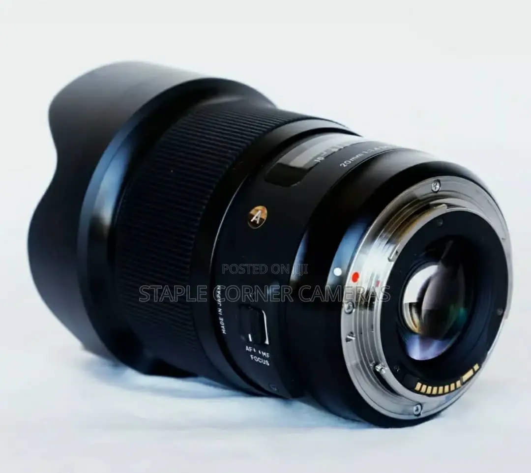 Sigma 20mm F1.4 DG ART LENS Canon Fit