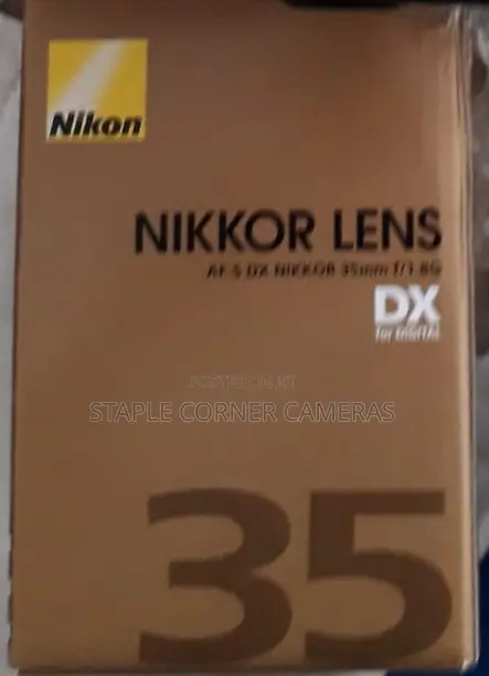 Nikon AF-S NIKKOR 35mm F/1.8G DX Prime Lens