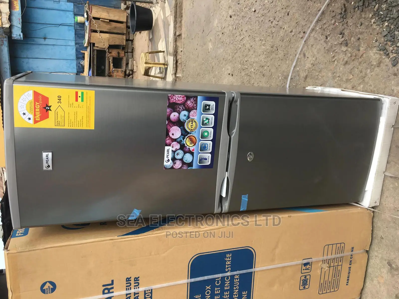 Ultimately Pearl 140 Litres Bottom Freezer Refrigerator
