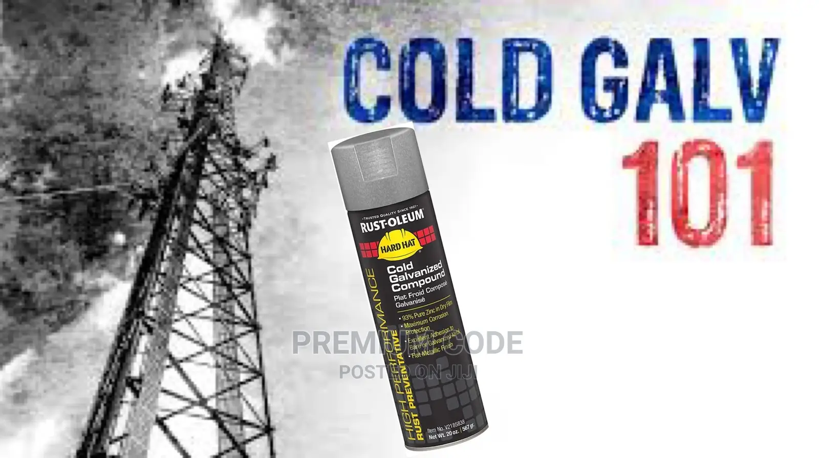 Cold Galvanizing Compound Spray