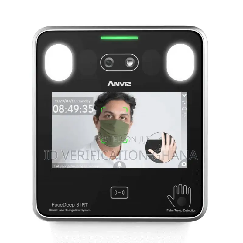 Anviz Facedeep 3 Smart Face Recognition Terminal