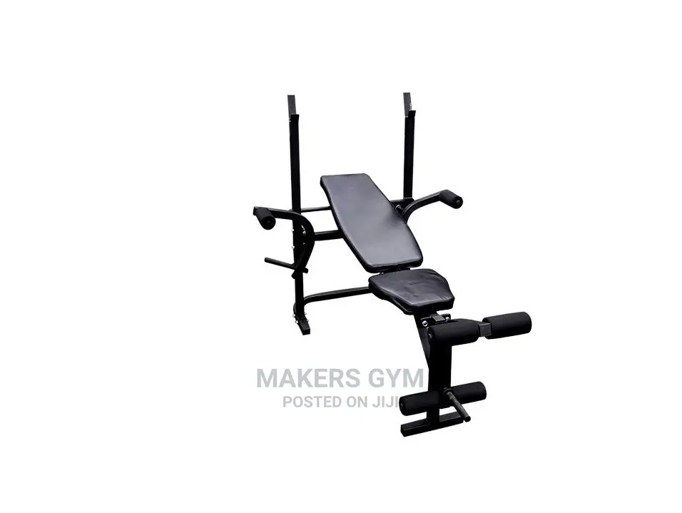 Weight Bench With Rack