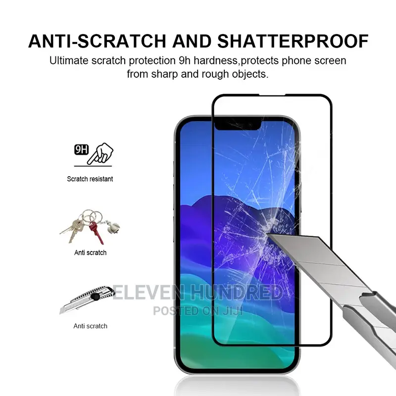 iPhone 13 PRO MAX Tempered Glass Screen Protector