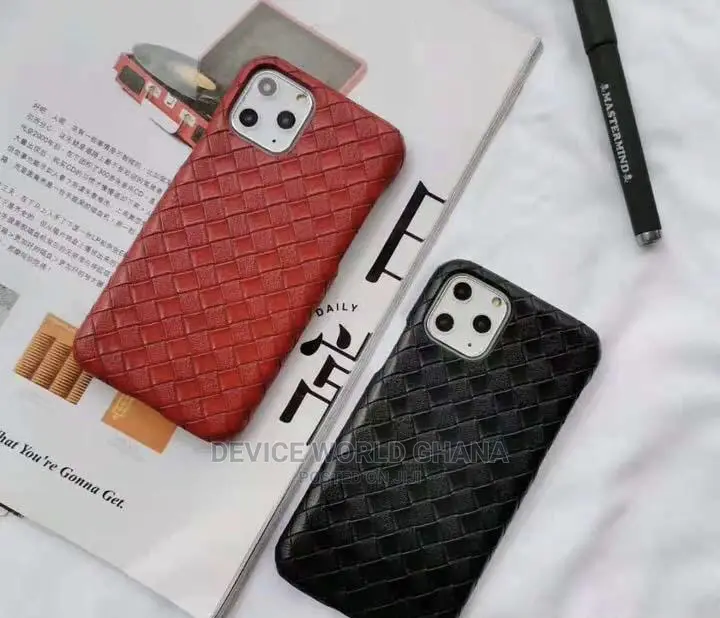 Real Leather Mesh Case 4 iPhone 13promax 13pro13 12promax 12