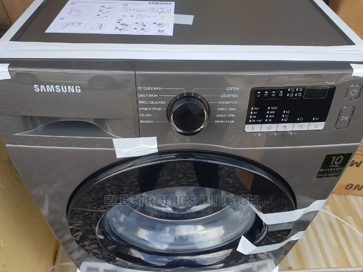 Samsung 7kg Front Load Load Full Auto Washer Washing Machine