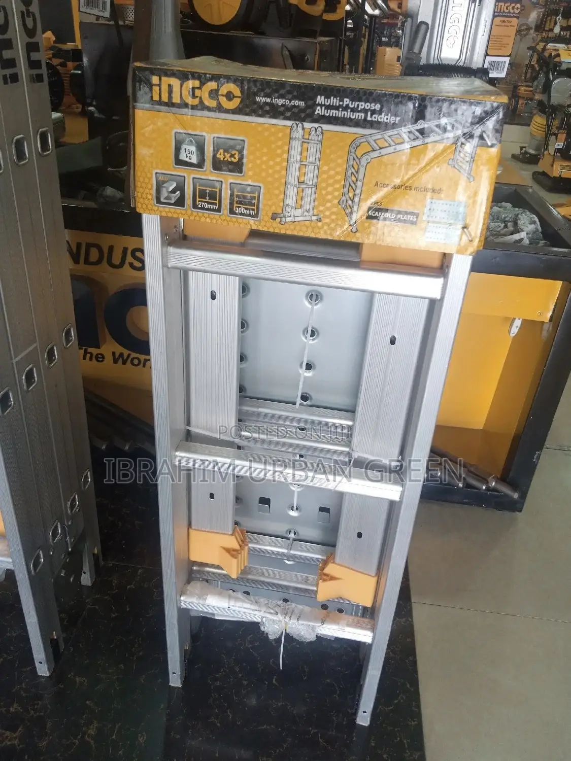 INGCO Folding Ladder