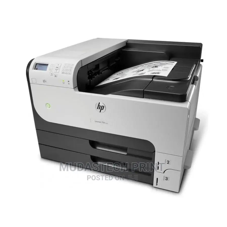 Hp Laserjet M712 A3 Auto Duplex Black and White Printer
