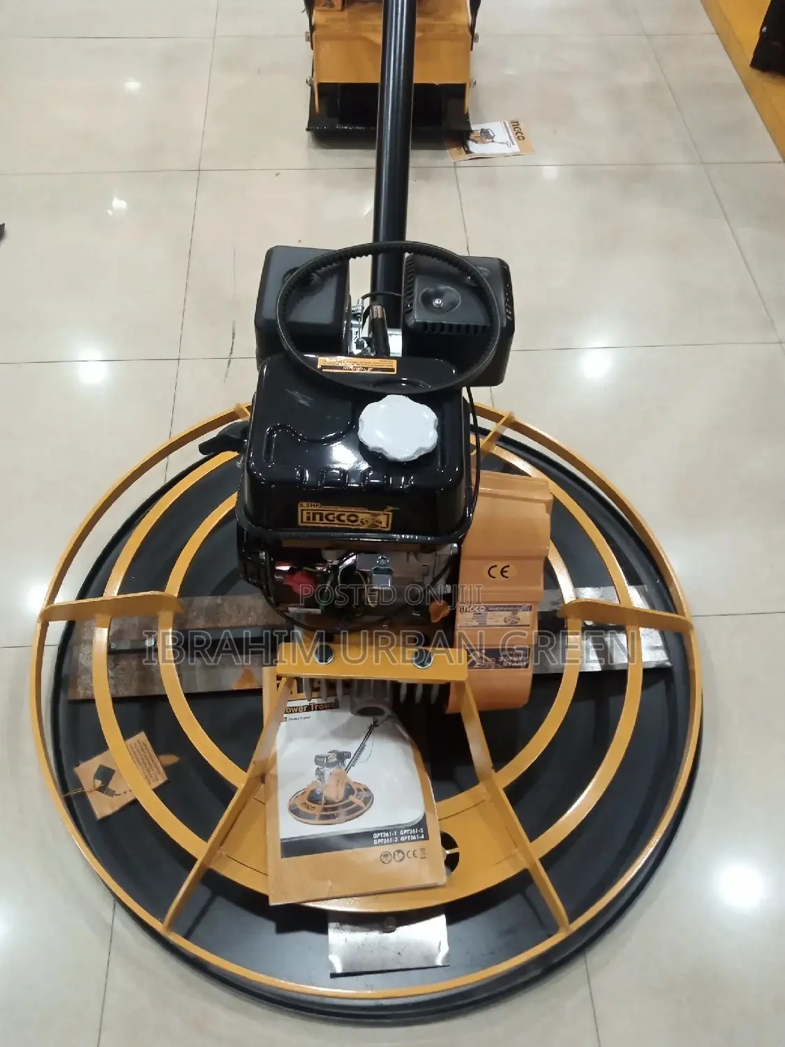 Gasoline Power Trowel