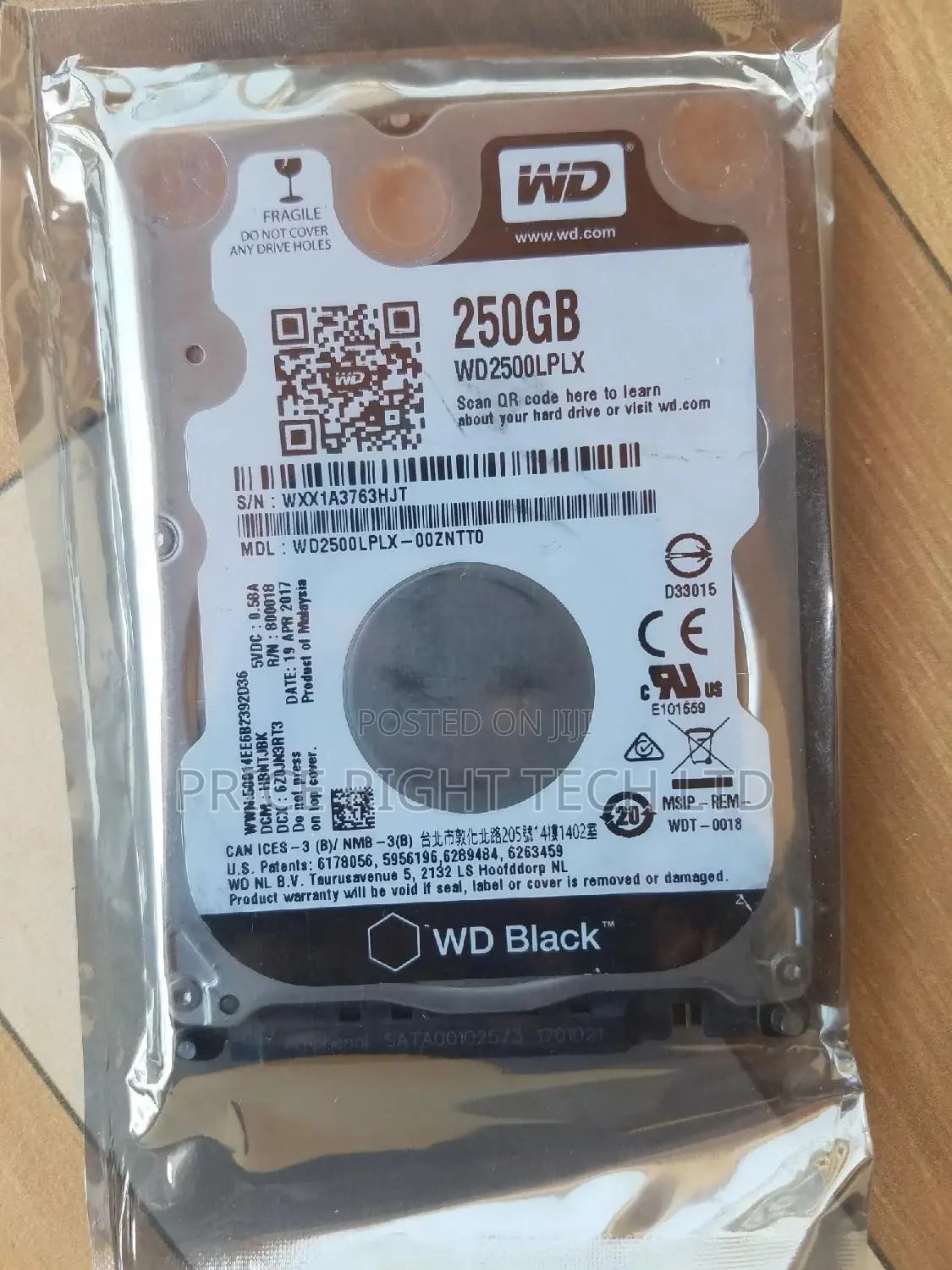 Brand New 250gb Laptop Hard Drive