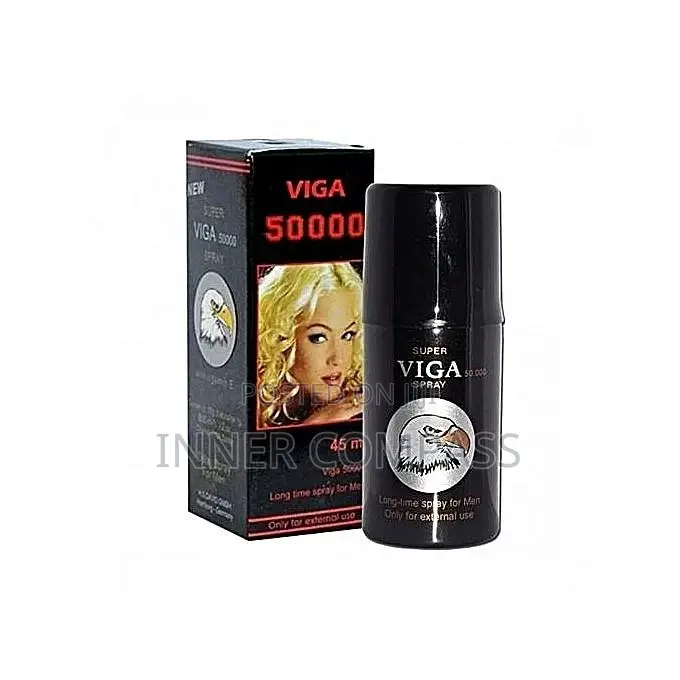 Viga 50000 Delay Spray for Men, Hard Erection.