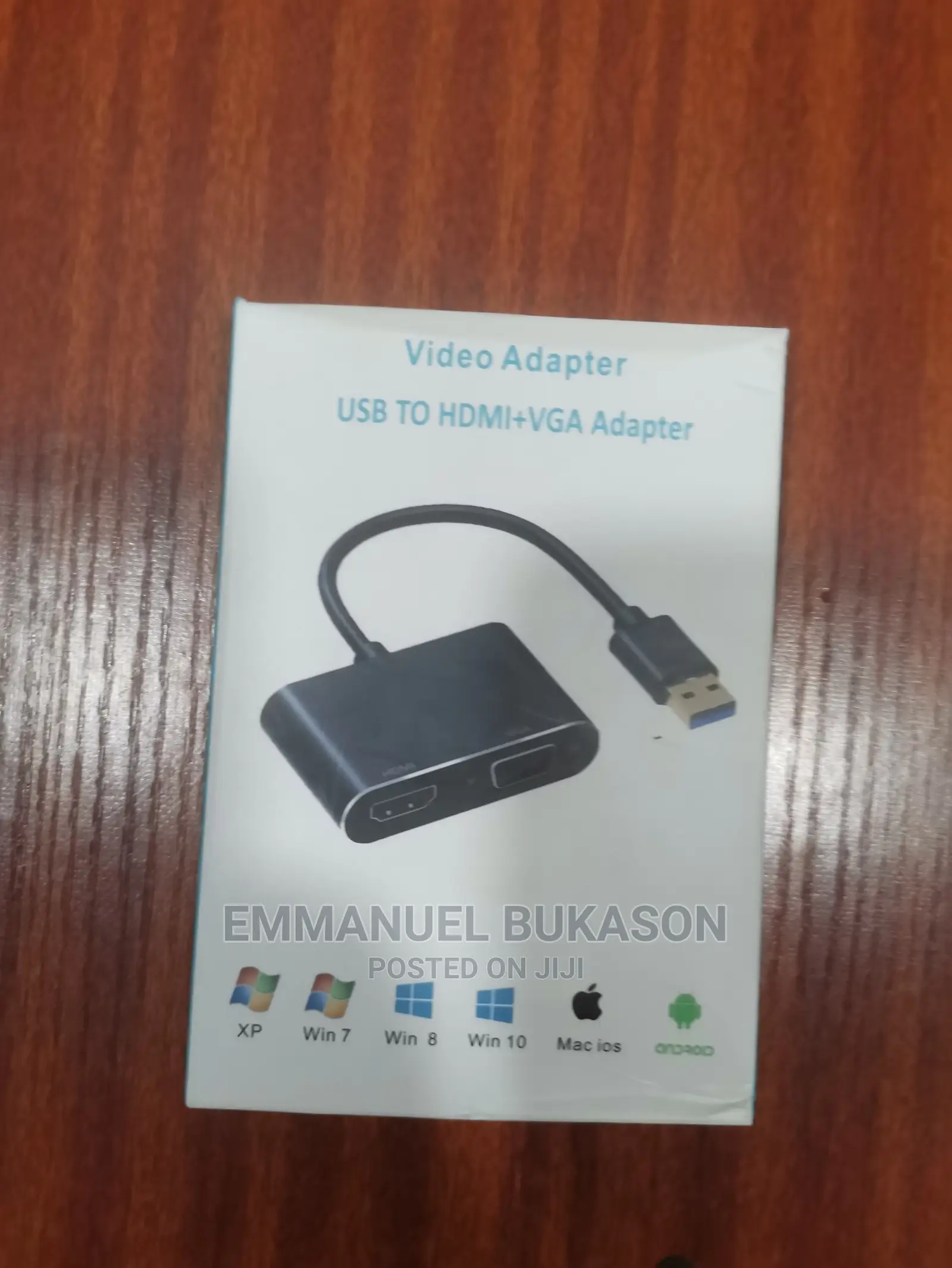 USB to HDMI and VGA Together