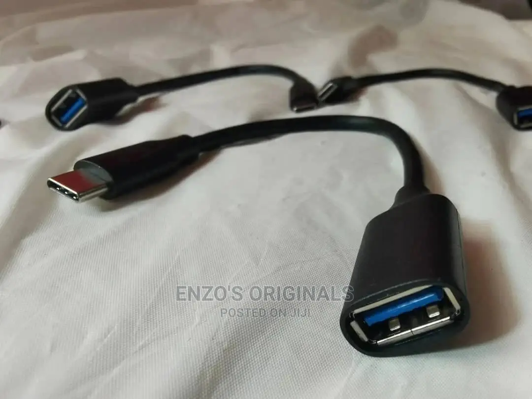 Usb-c To Usb 3.0 Otg Adapter For Mobile Devices And Pc