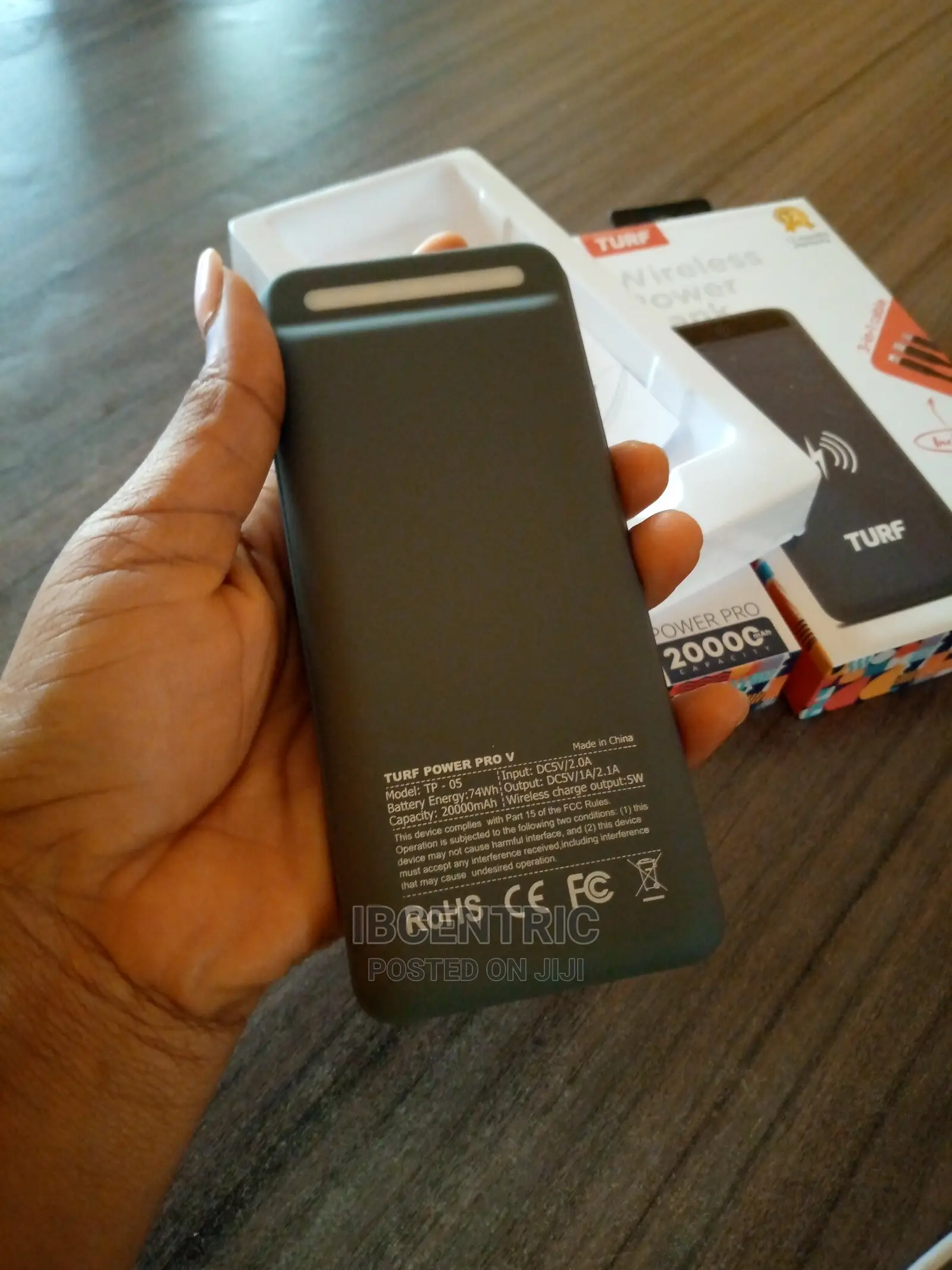 Turf 20000mah Wireless Power Bank