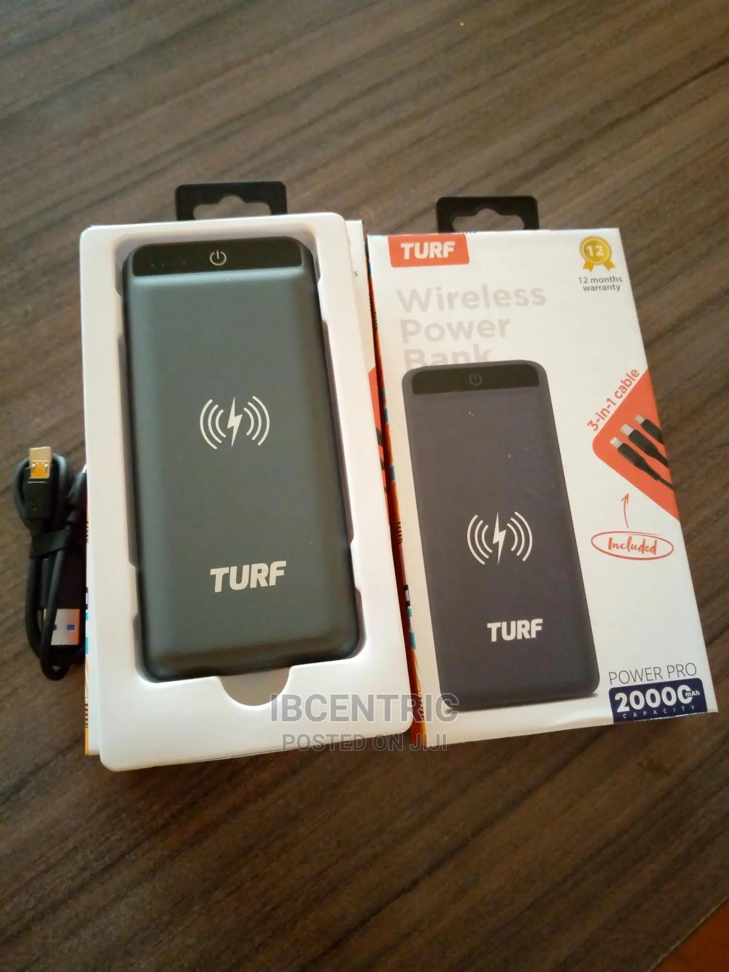 Turf 20000mah Wireless Power Bank