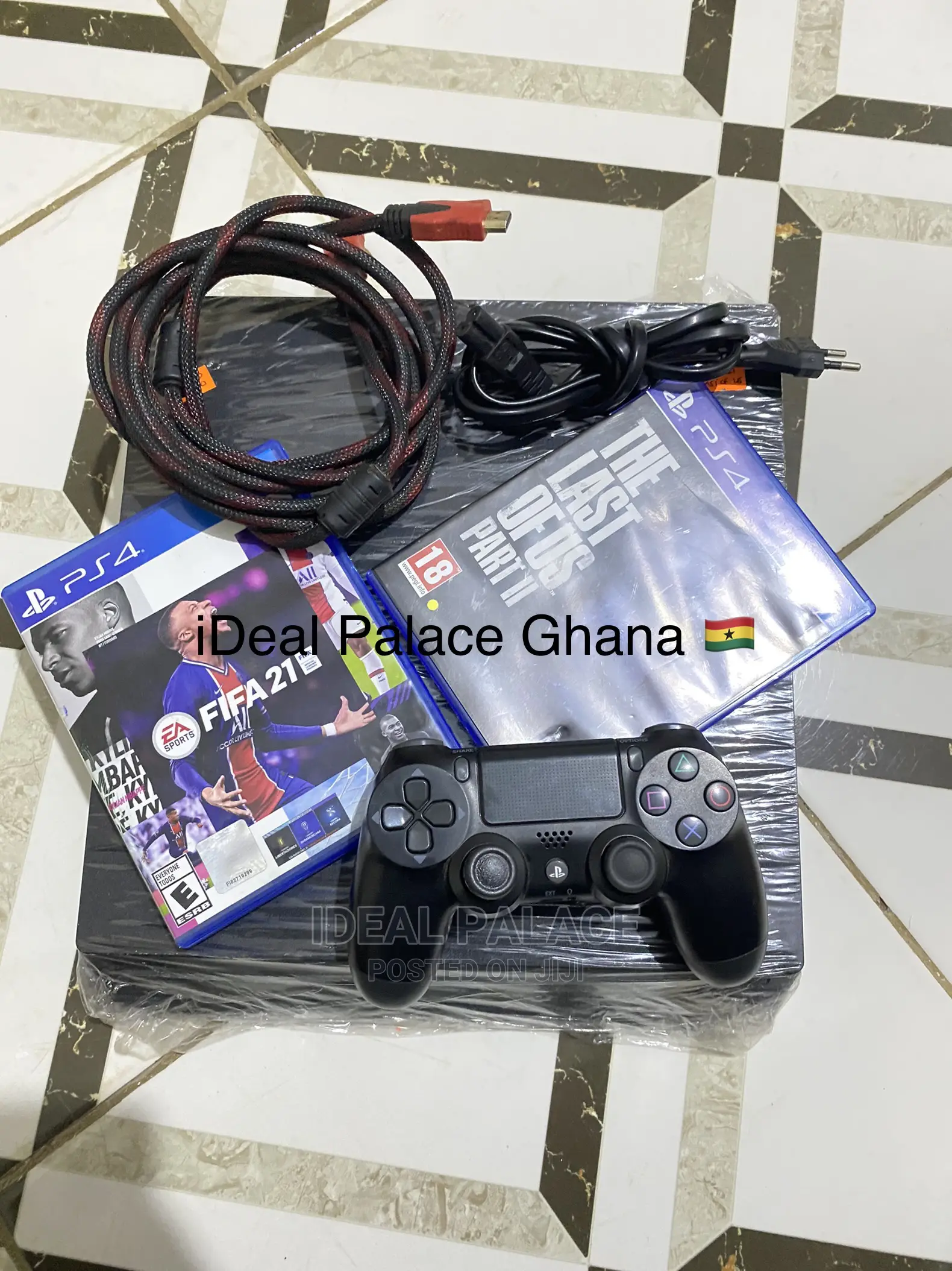 Playstation 4 Pro With Fifa and Last of Us