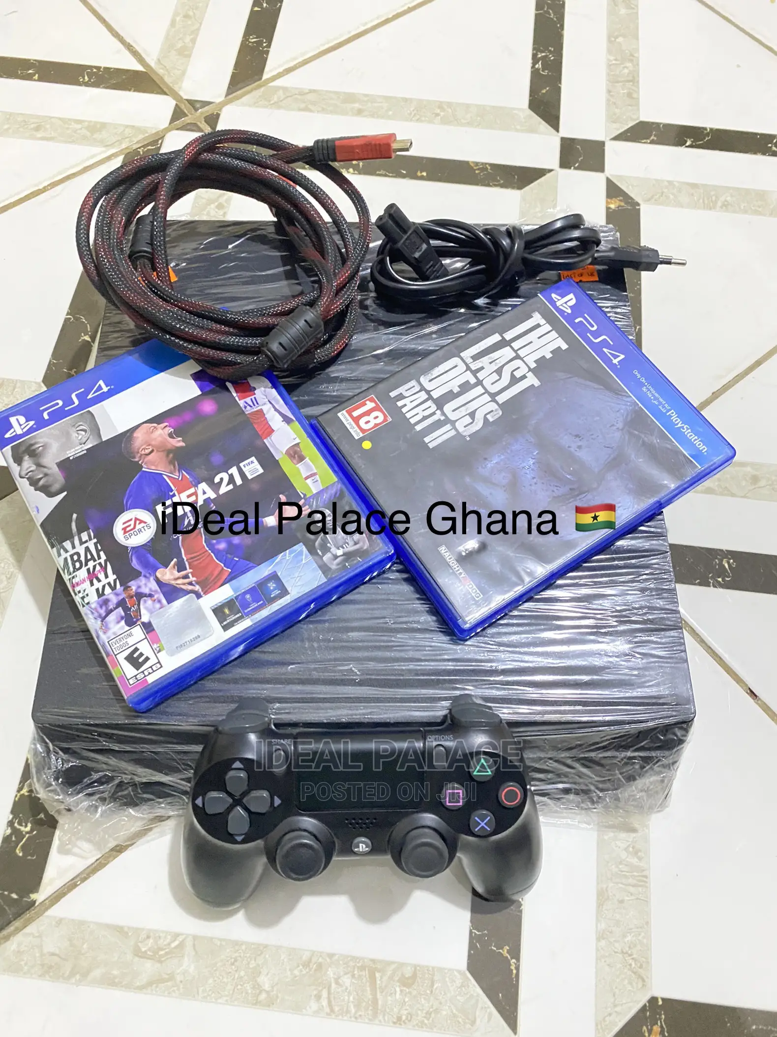 Playstation 4 Pro With Fifa and Last of Us