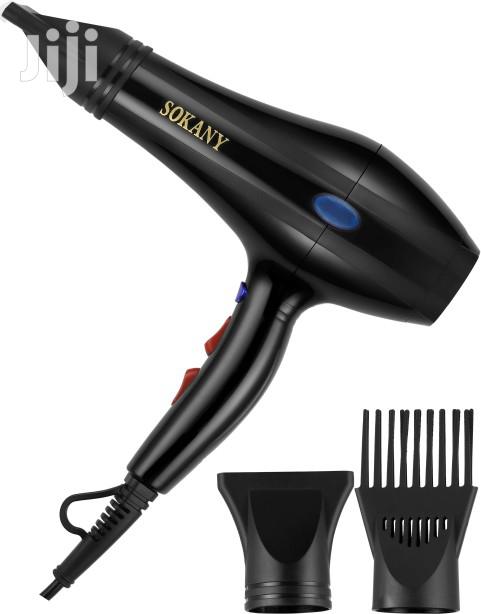 Sokany Hair Dryer 3886-2400W Black