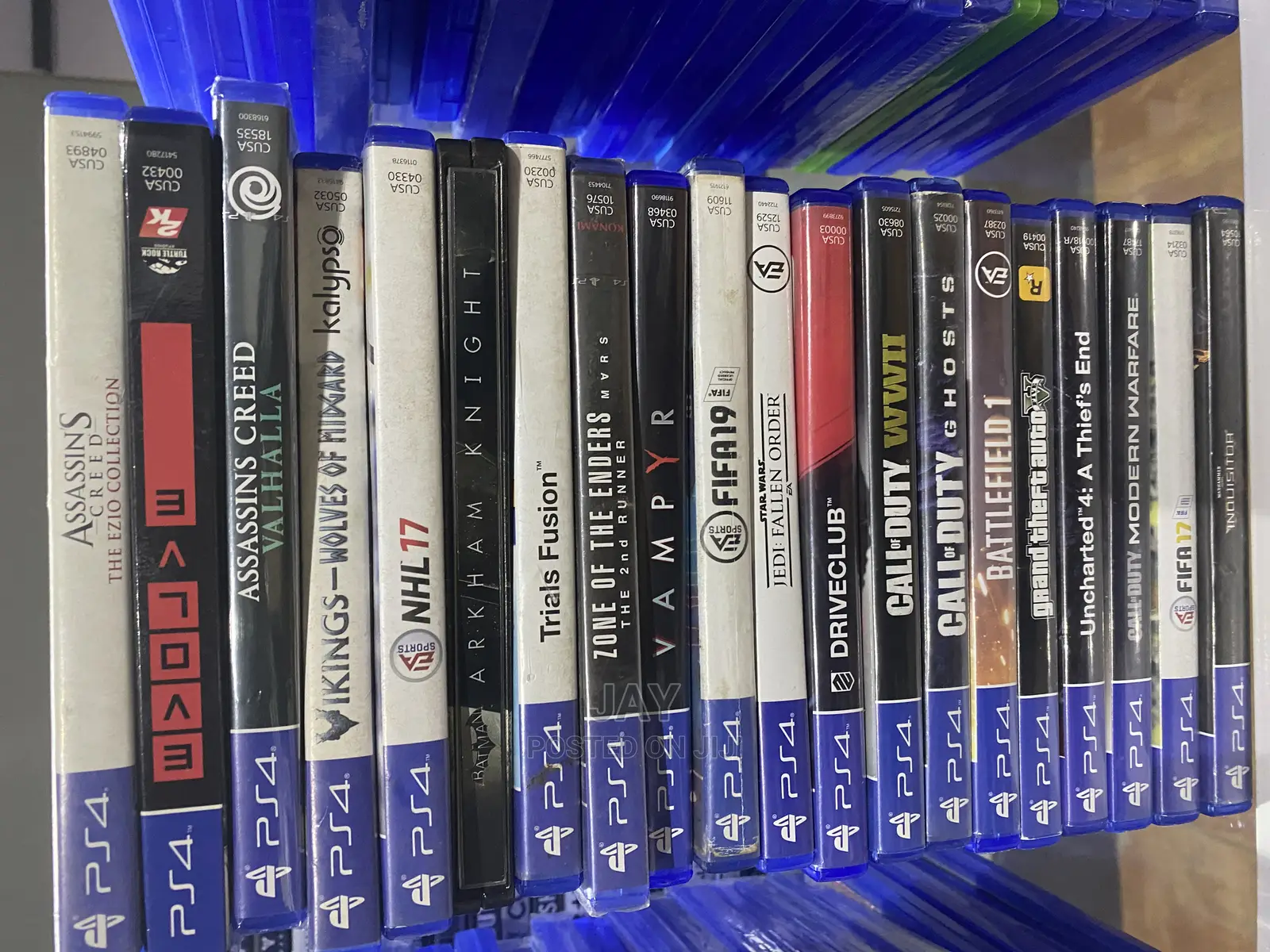 Playstation 4 Game Cds