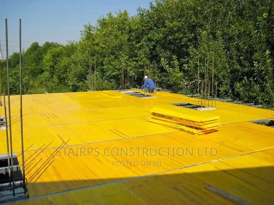 Decking/Concrete Slab Materials/Metal Support/Wood Decking