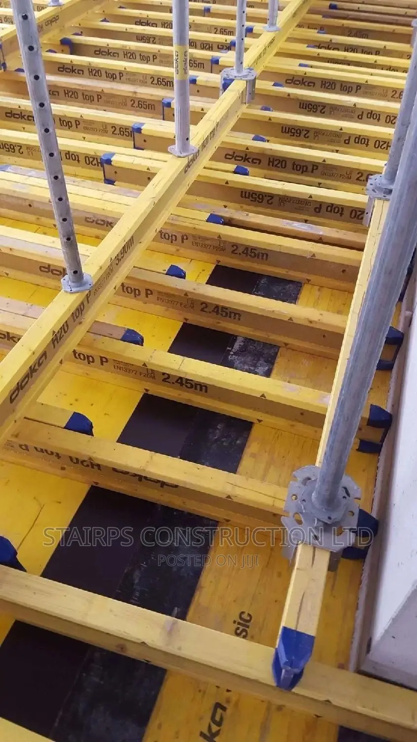 Decking/Concrete Slab Materials/Metal Support/Wood Decking