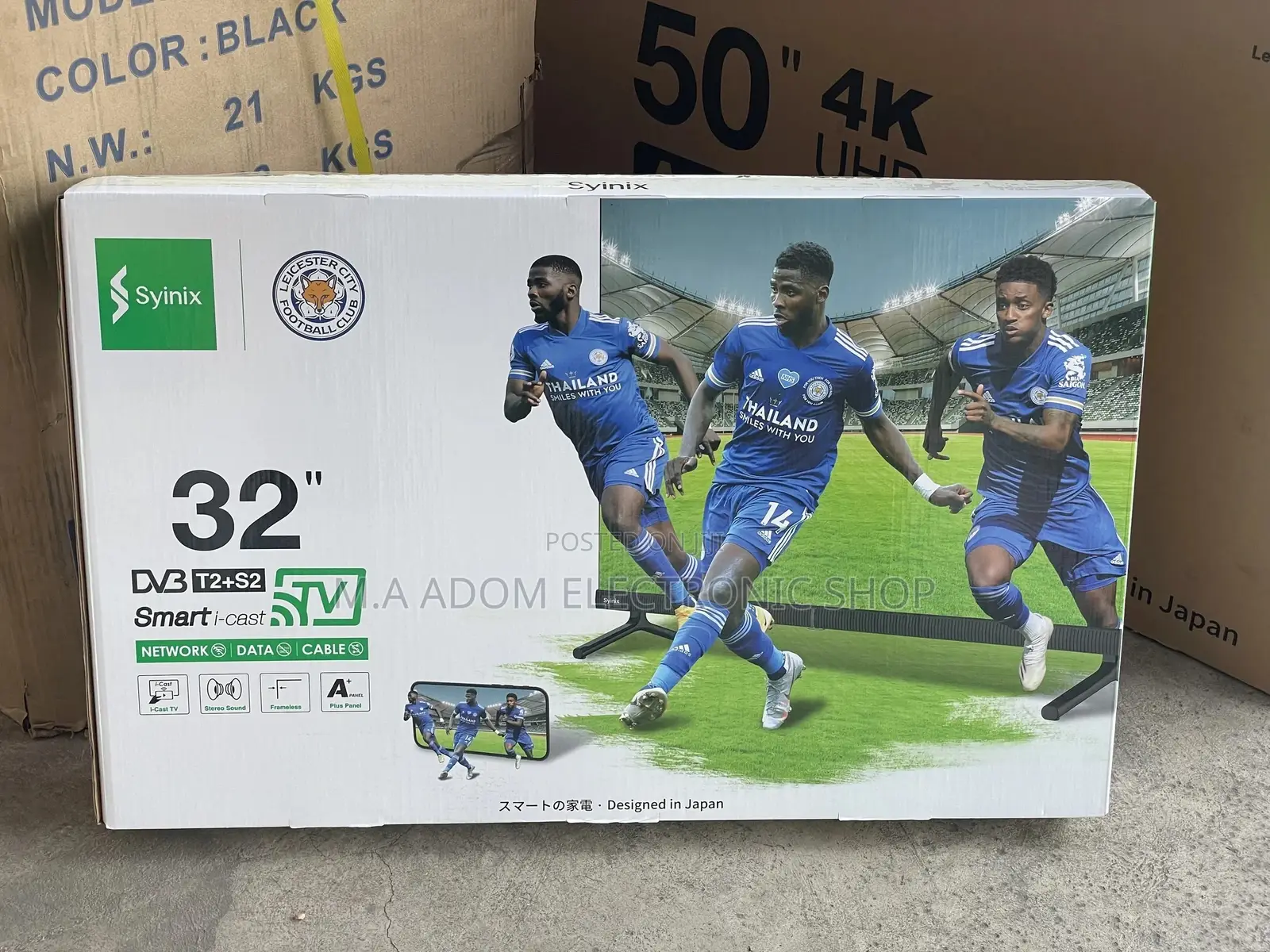 We Instock Brand New Syinix 32” Frameless Smart Icast Tv