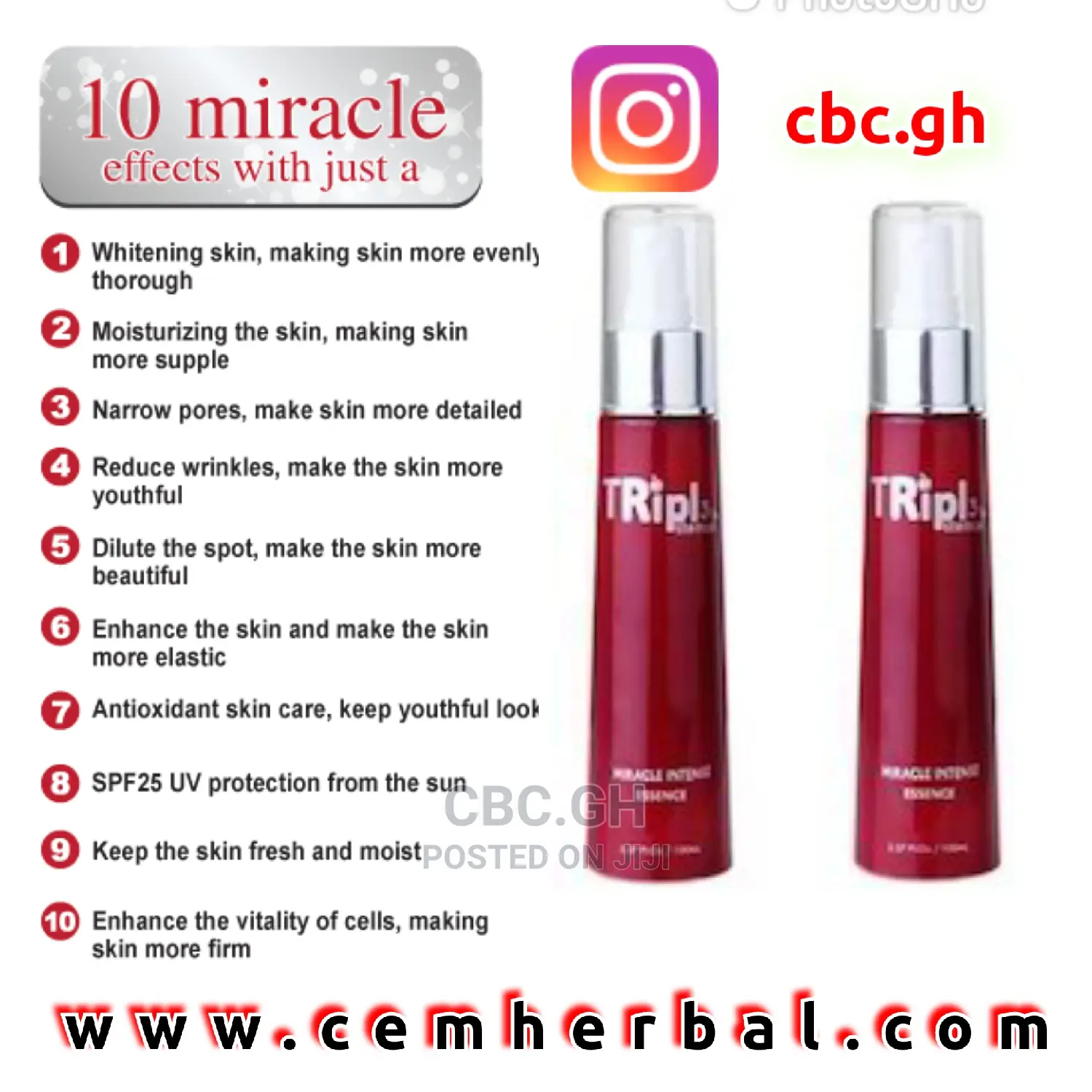 Triple Stemcell Miracle Intense Essence