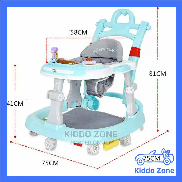Baby Walker Music Folding Seat Multifunctional Walker X07