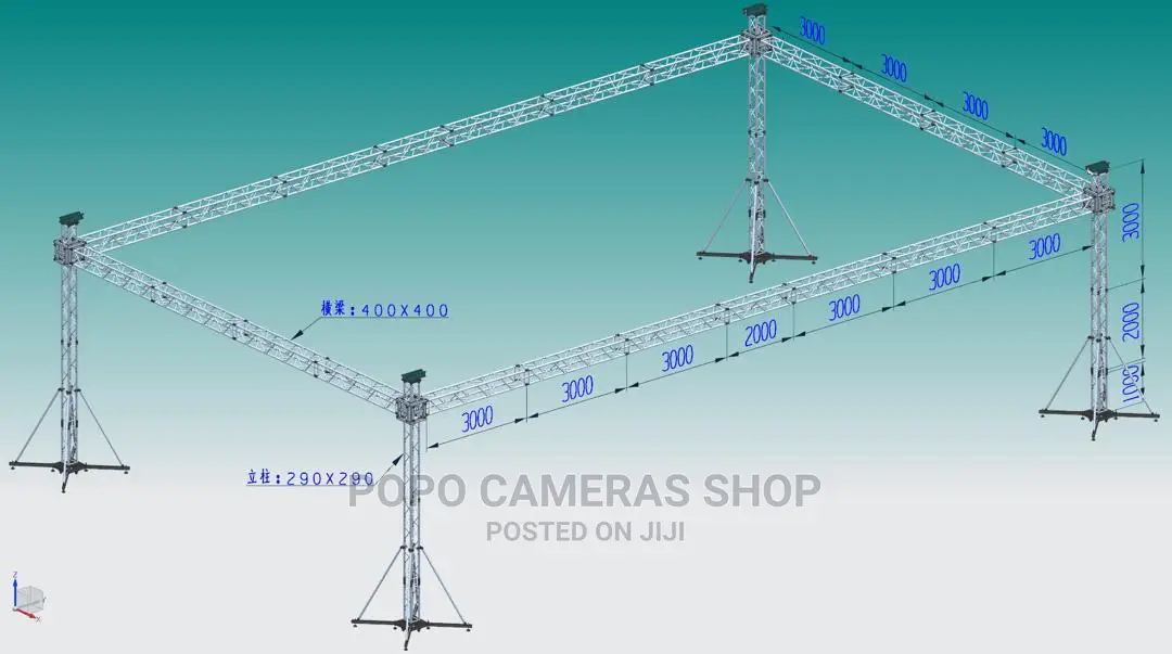 Trusses Setup For All Events