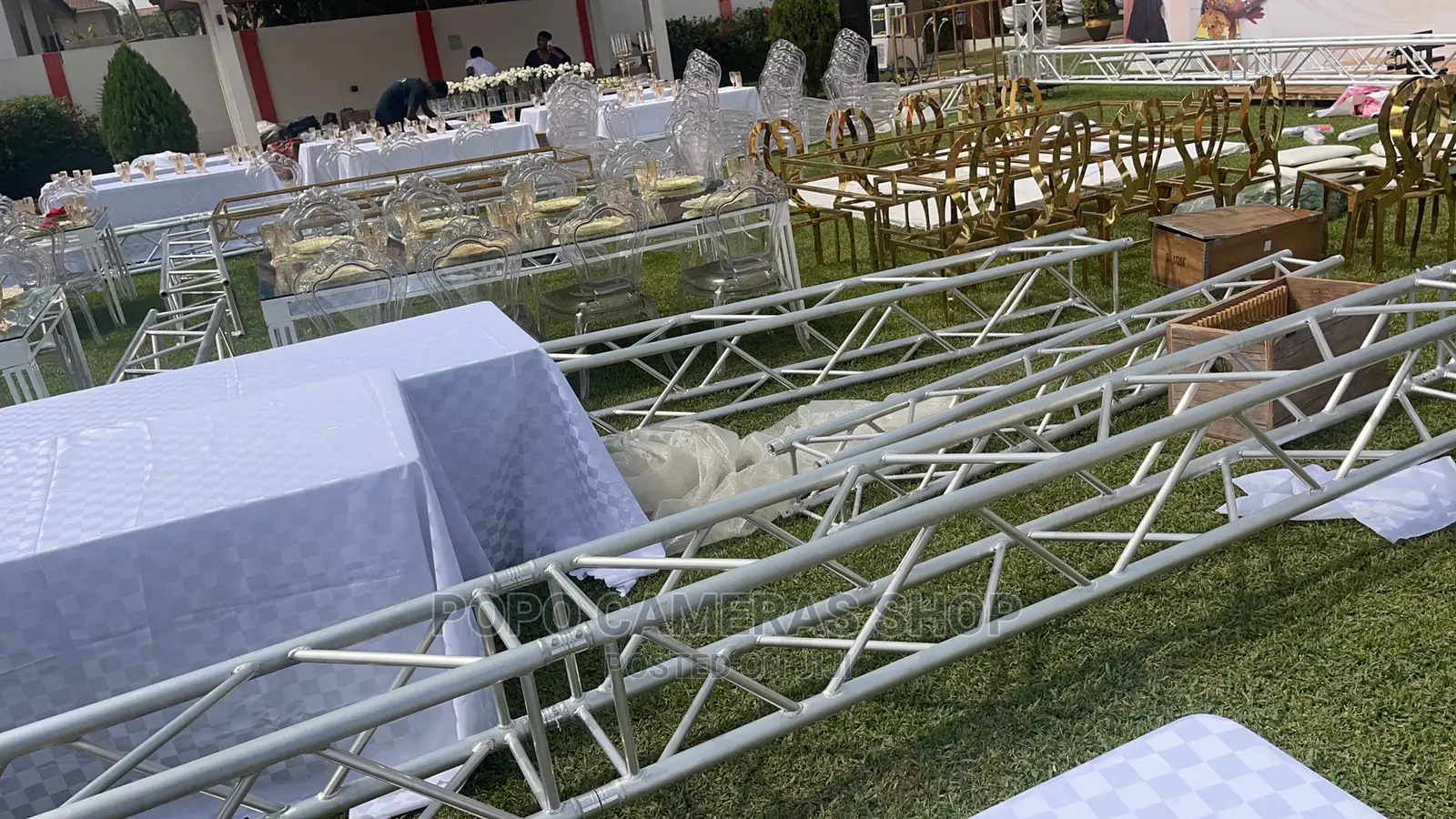 Trusses Setup For All Events