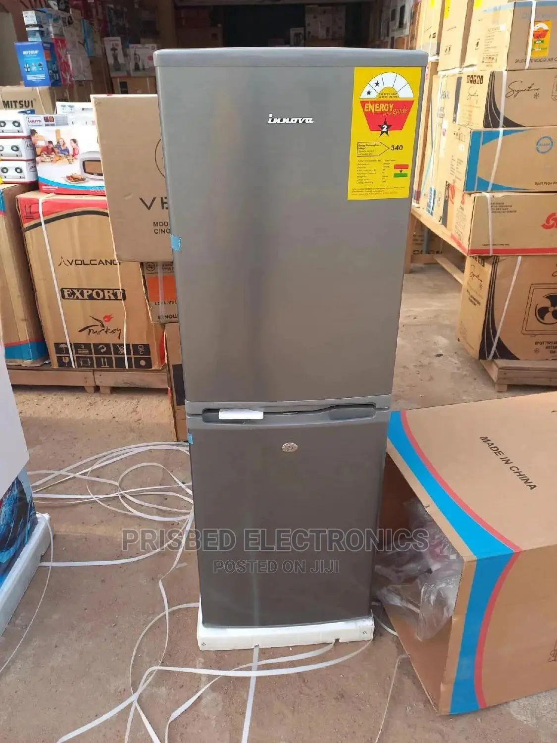 Innova Double Door Fridge 140 Litres
