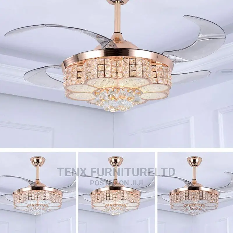 Ceiling Fan With Light and Remote Control(Malad 5)
