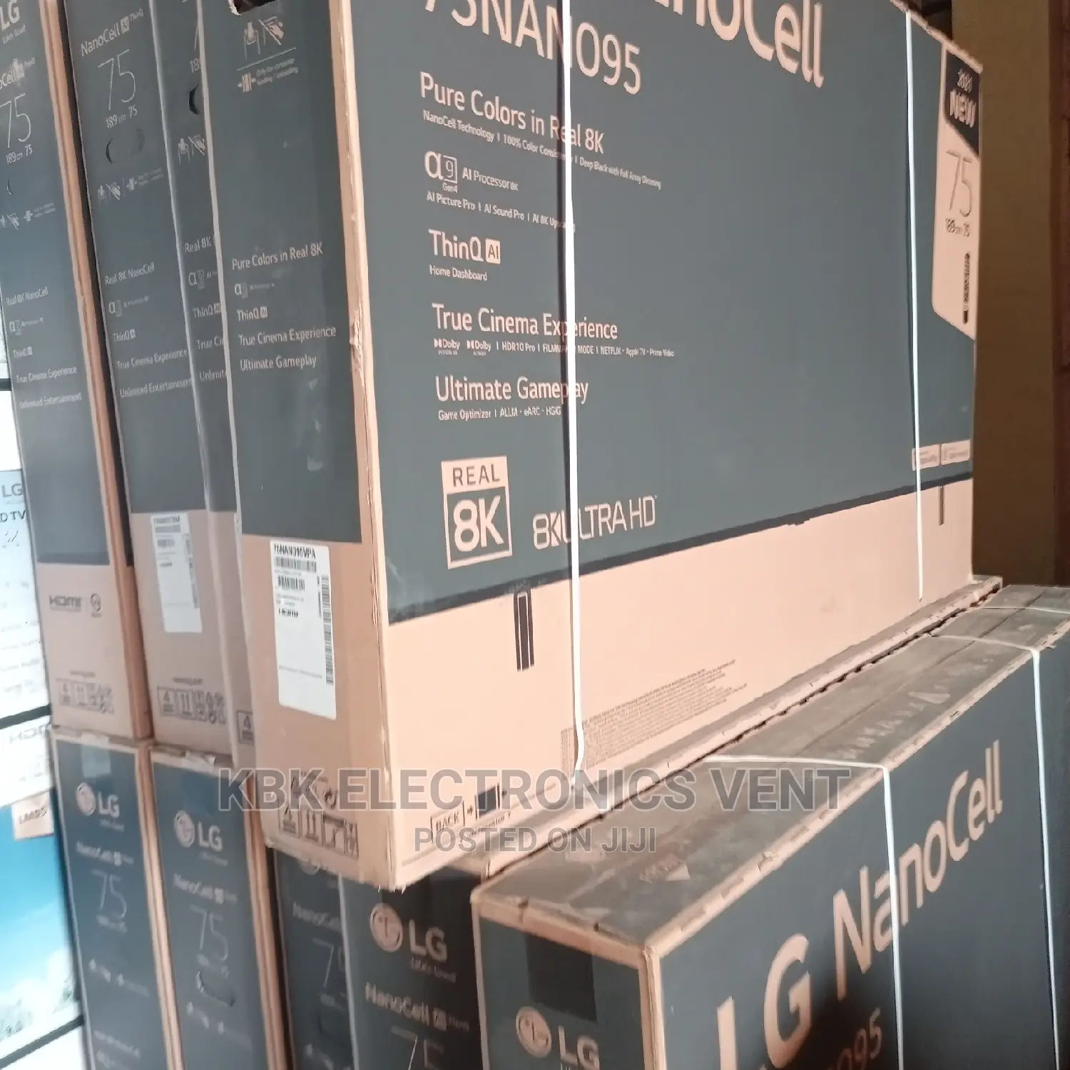 LG 75" Nanocell Thinq Smart Satellite Magic Remote