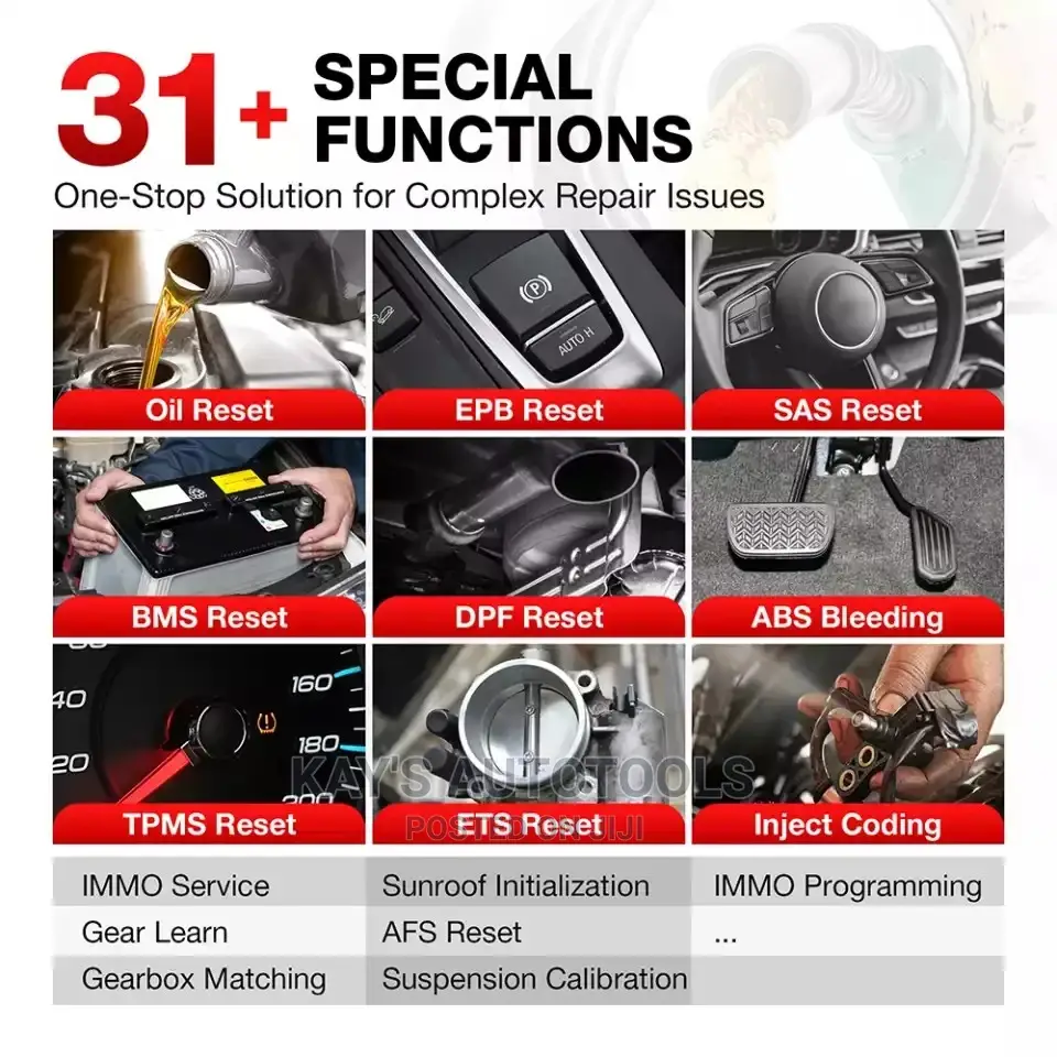 Launch X431 Pros v Car Diagnostics Scanner
