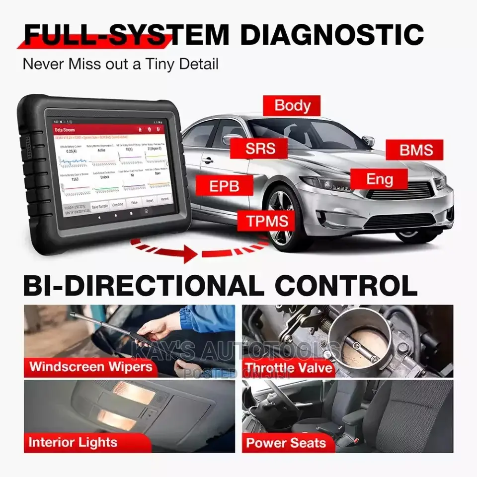 Launch X431 Pros v Car Diagnostics Scanner