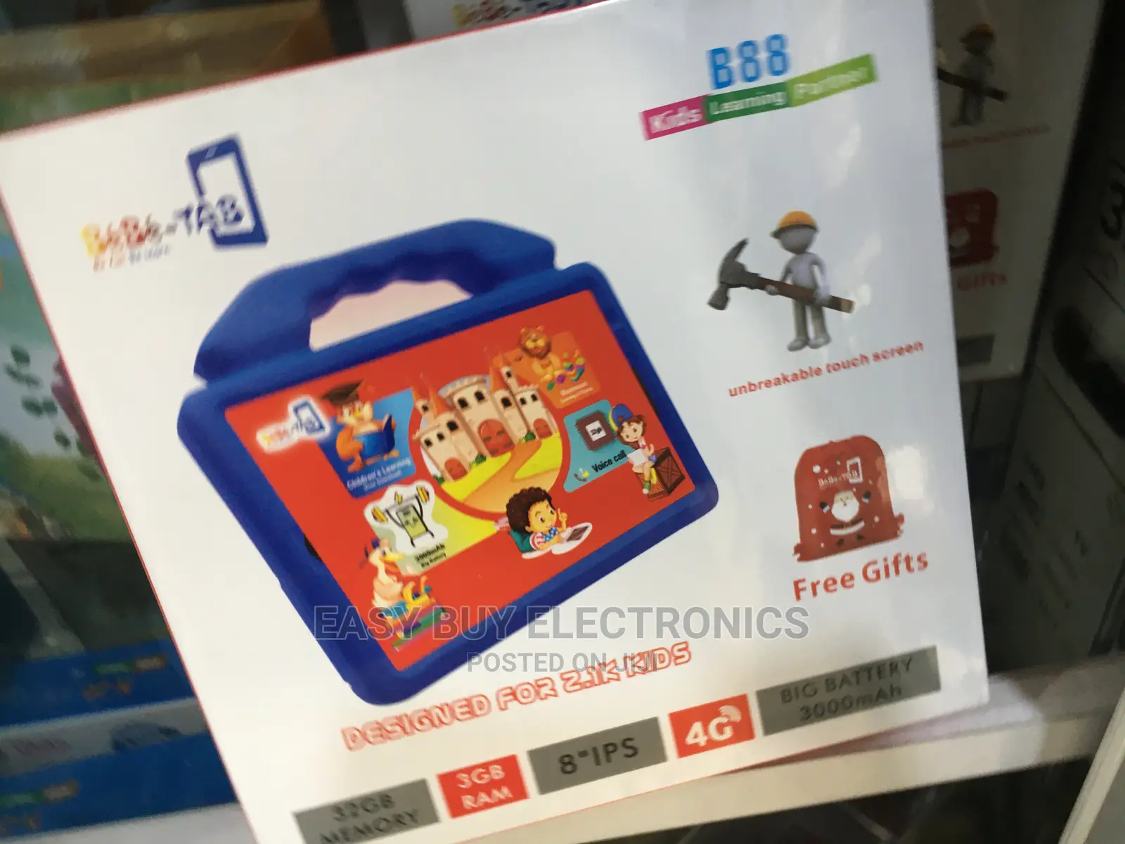 Bebe-Tab B88 32/3gb Kids Educational Tablet Pc