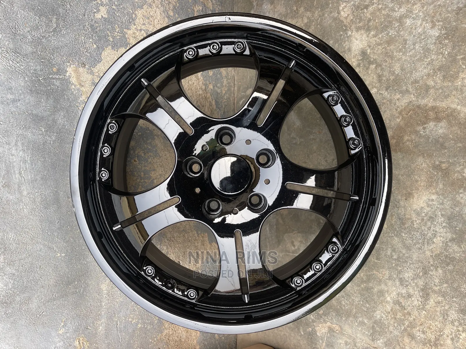 All Black Home Used Rims