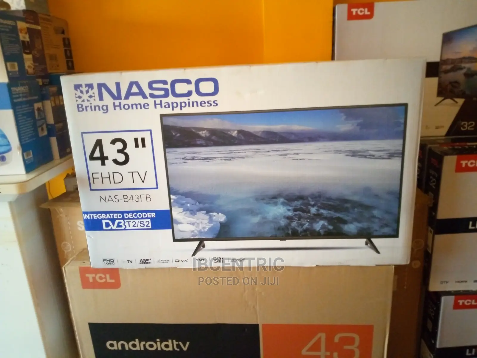 Nasco 43" FHD Digital Satelite Tv