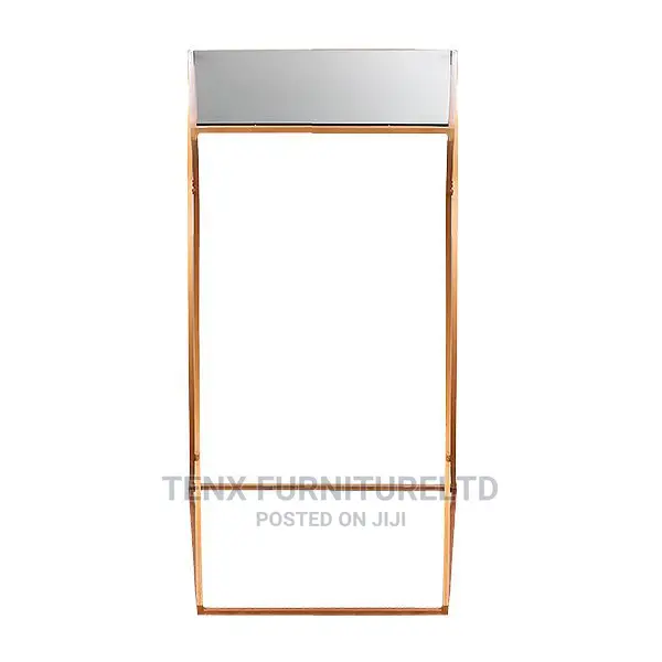 Side Table Dark Glass Top