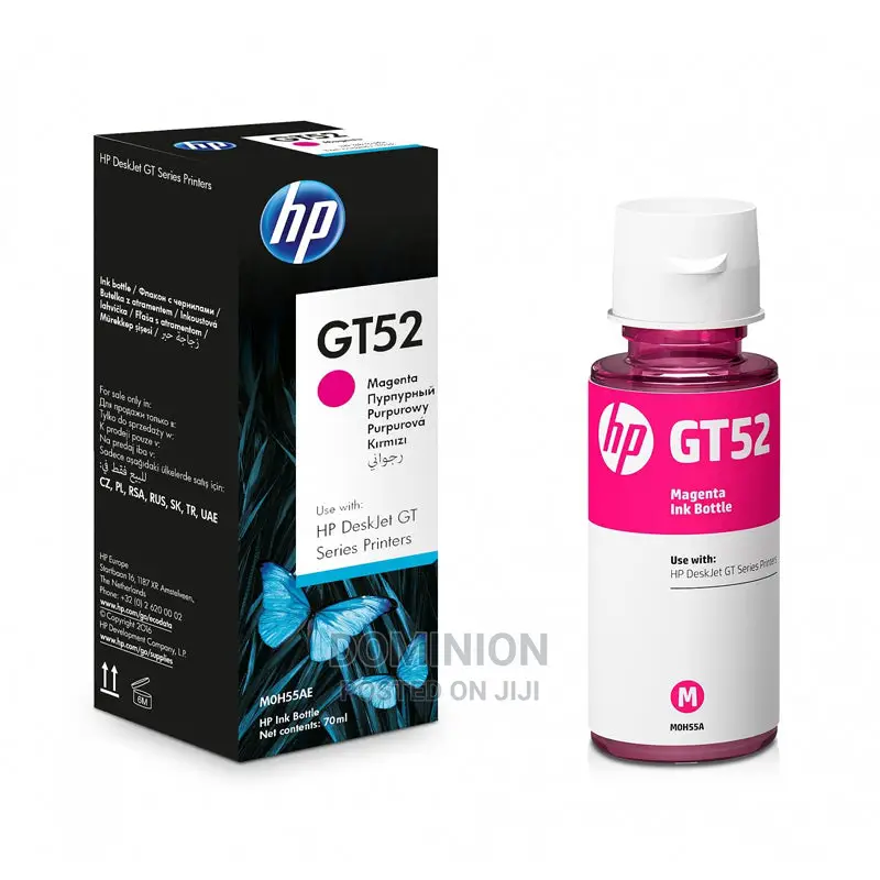 HP GT52 70-Ml Magenta Original Ink Bottle