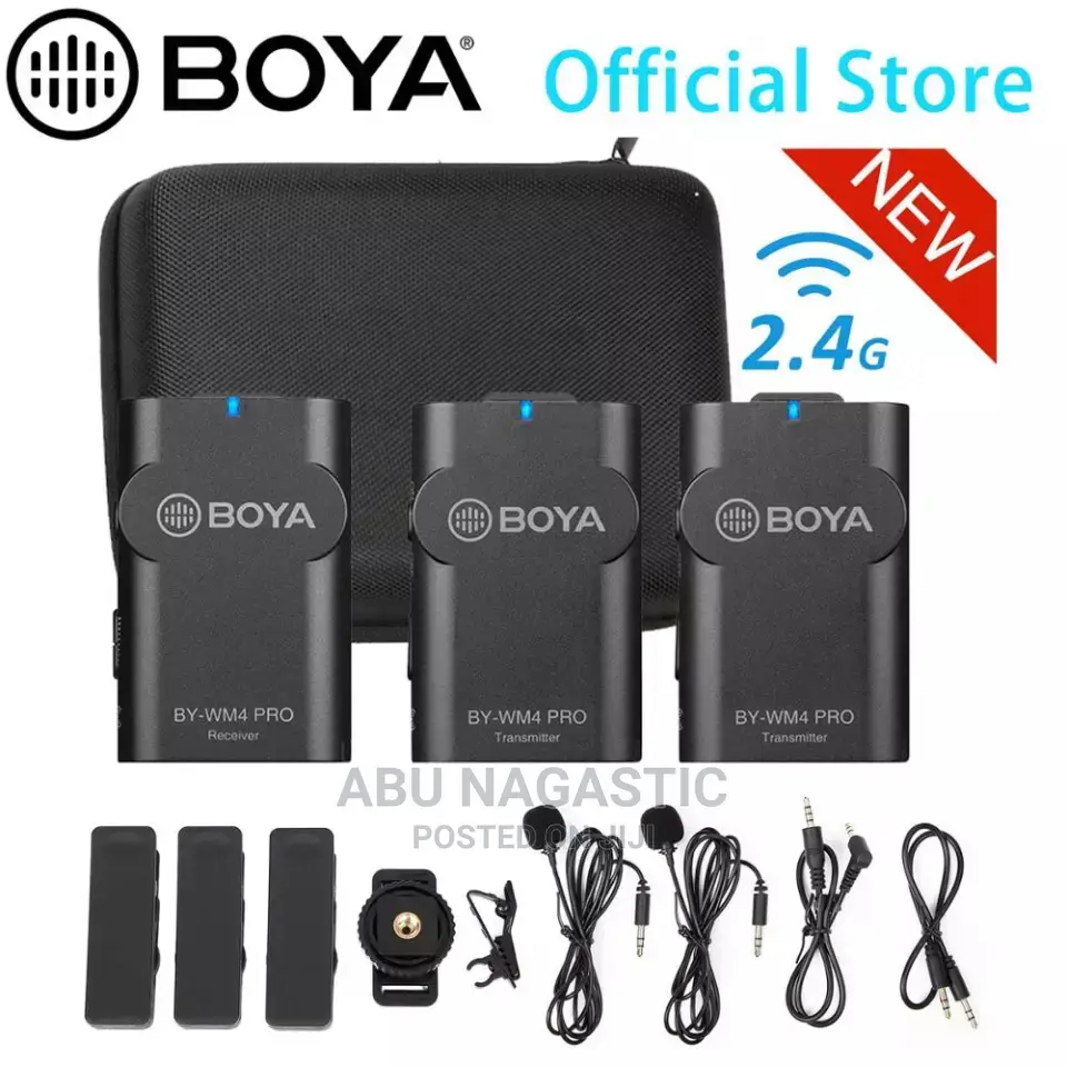 Boya by-Wm4 Pro Wirelesses Microphone