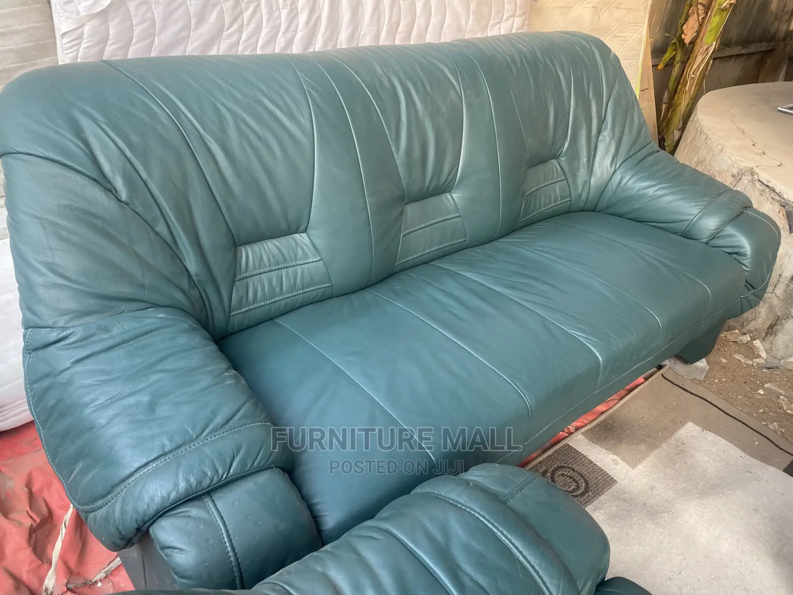 Great Army Green Sofa Set ( Forign). Free Delivery