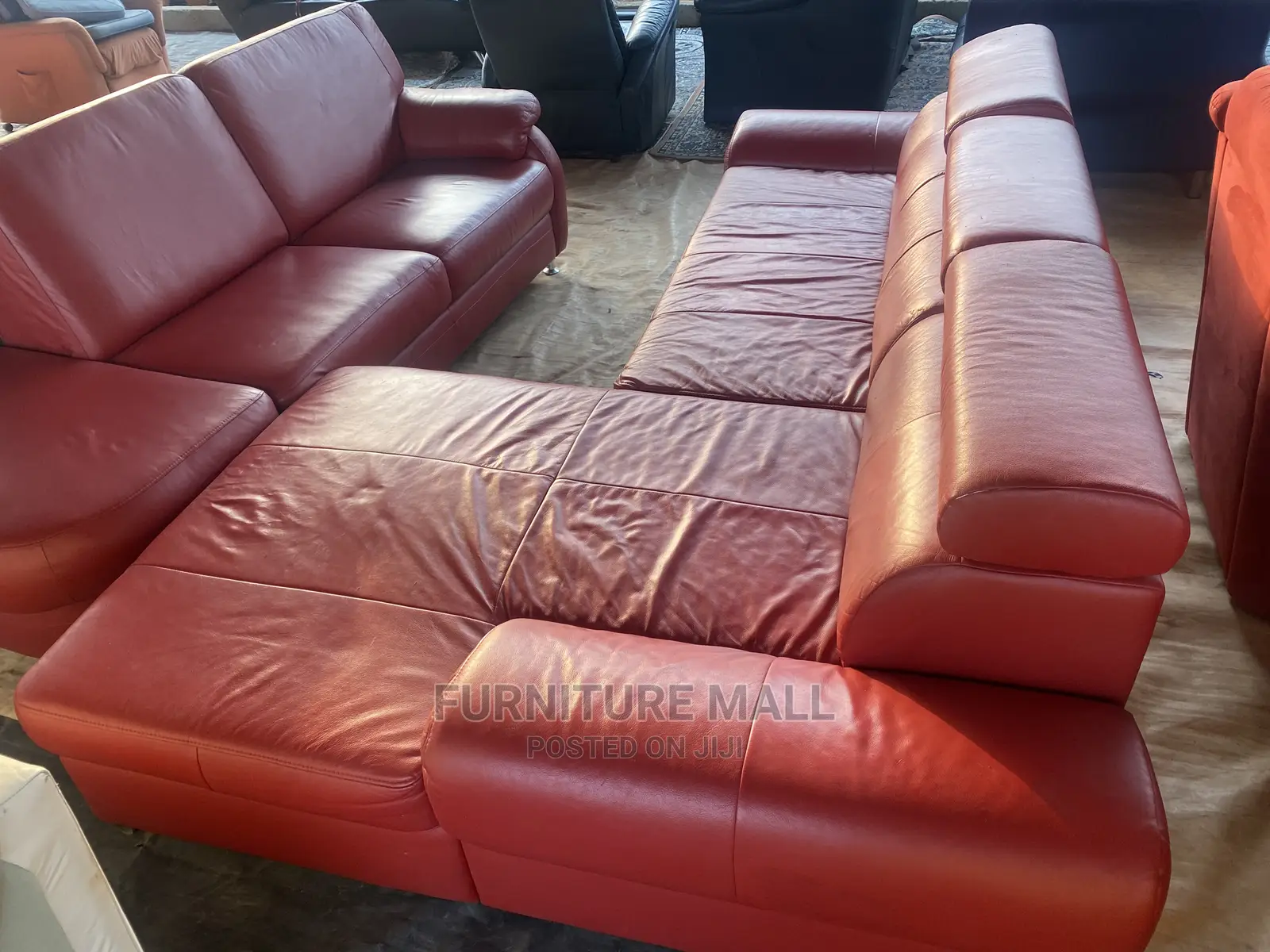 Wine Sofa Set From Germany Available as See . Free Deli