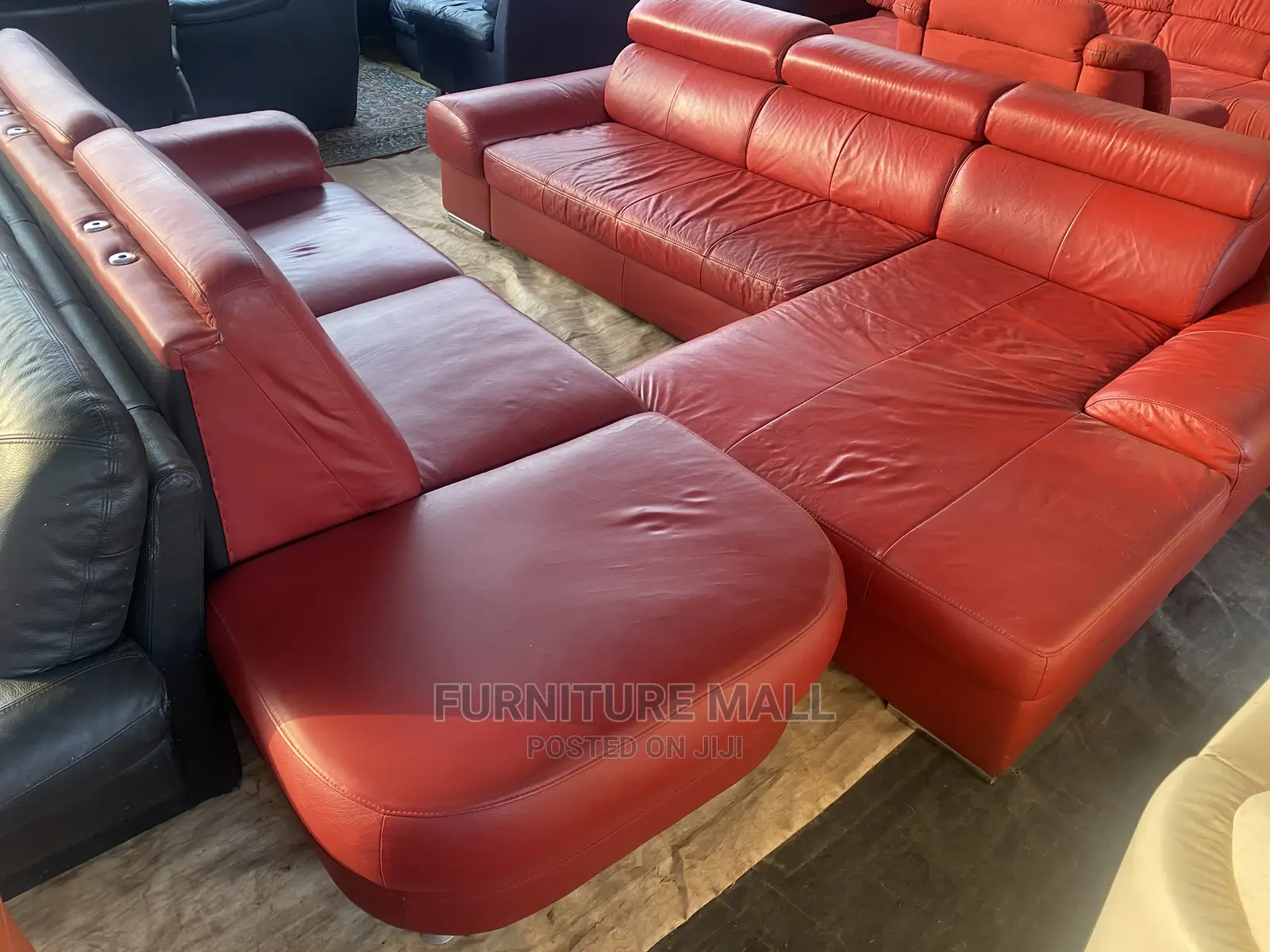 Wine Sofa Set From Germany Available as See . Free Deli