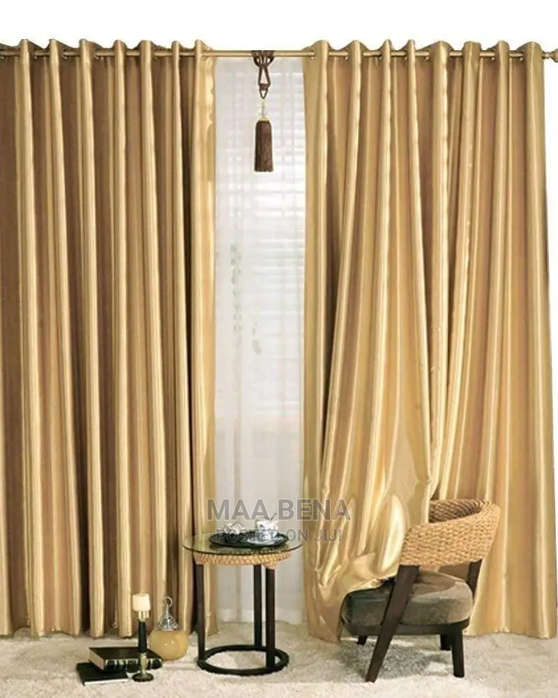 Sun Block Ring Curtains (2in1)