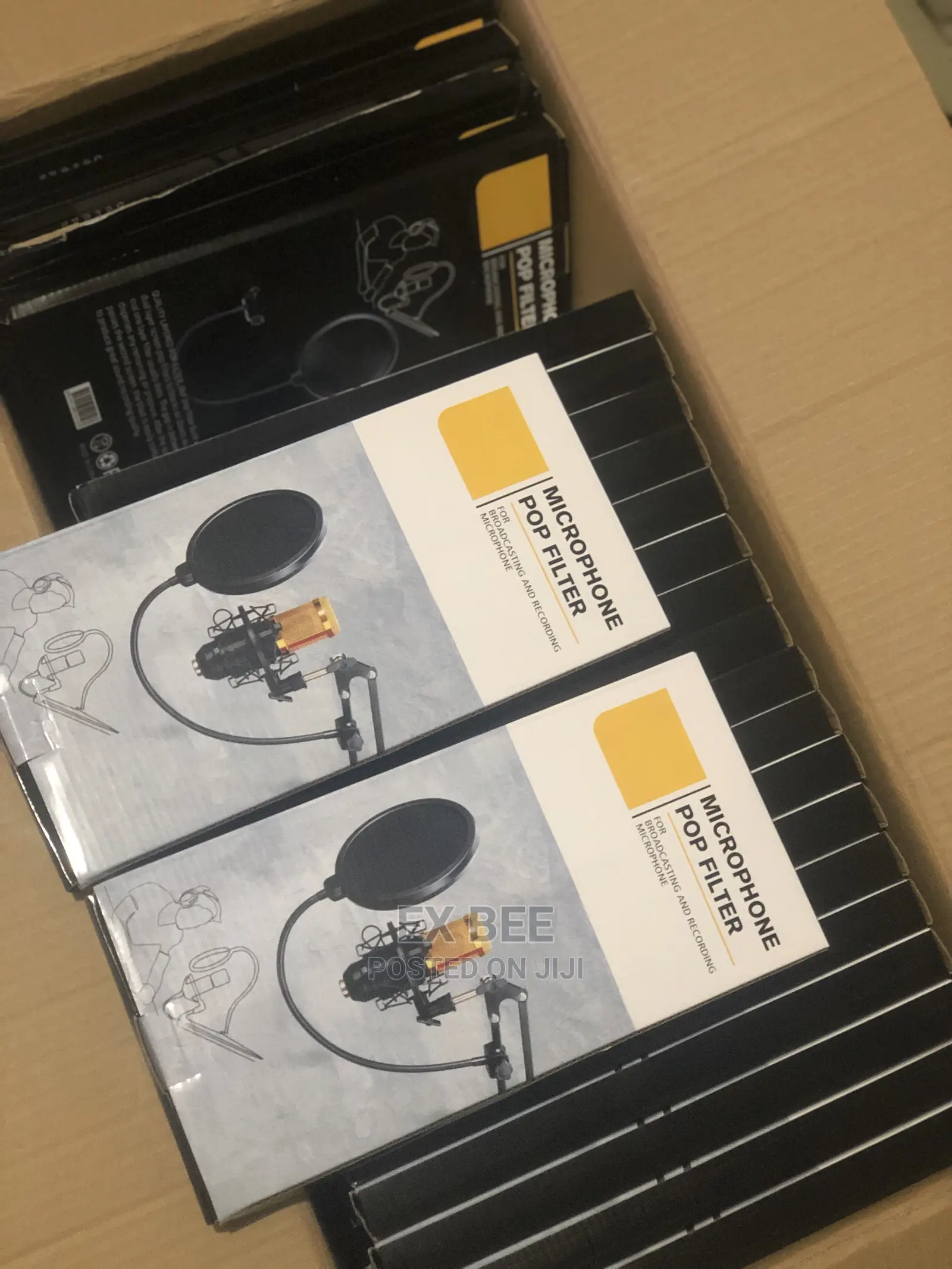 Microphone Pop Filter Double Sided DISCOUNTED
