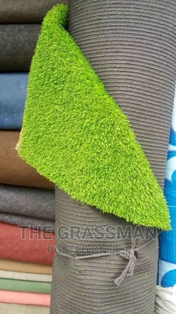 Modern Floor With Green Grass Carpet